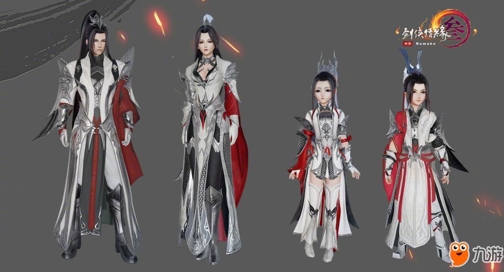 《剑网三》新校服驰冥套全门派建模曝光 重制版驰冥套