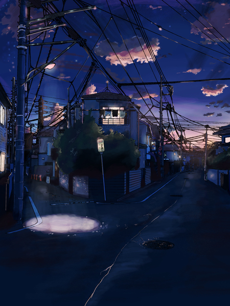 求这类风景动漫图片(竖着的)_360问答