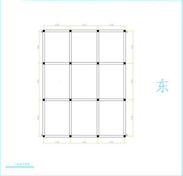 农村两层楼的房屋,图纸自己画了,但是不知道怎