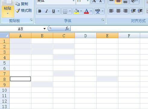 如何在Excel多个单元格内一次性输入同样的内