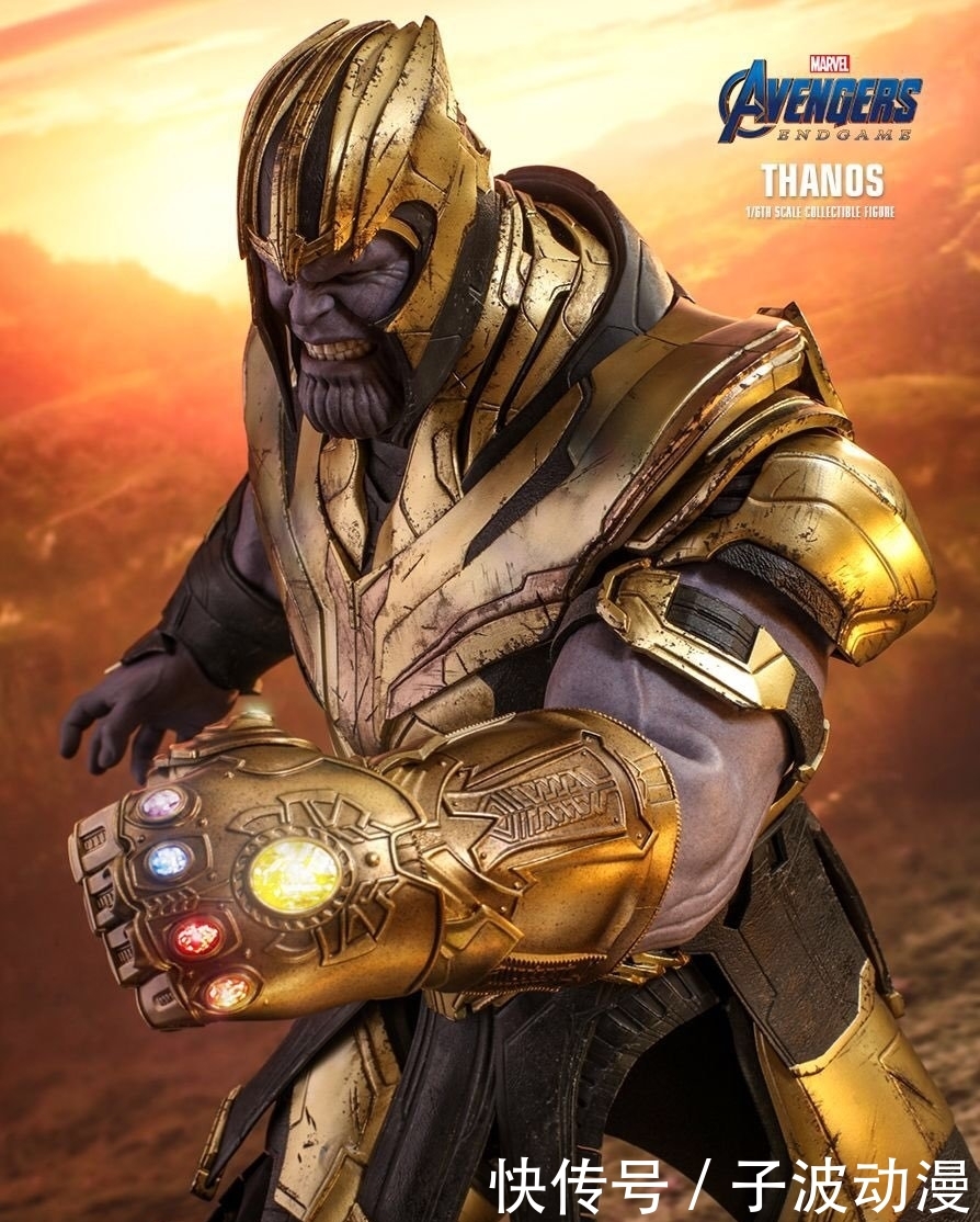 《复联4》钢铁侠新战甲曝光,灭霸新武器威力无