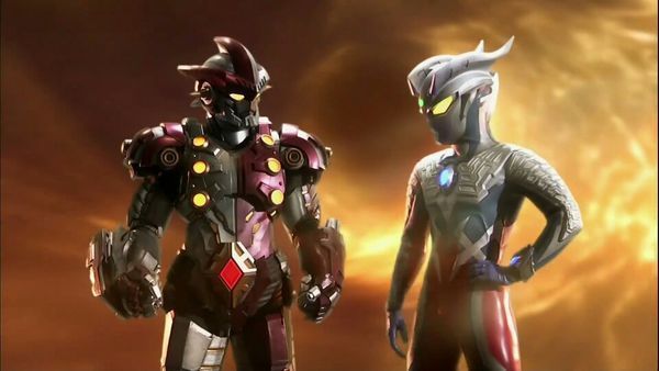 有一次看一个视频是赛罗奥特曼评价他的队员,