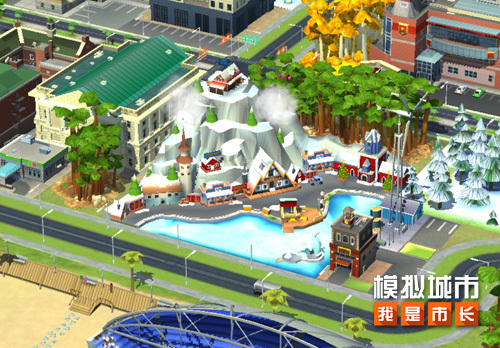 《模拟城市:我是市长》浪漫冬季版本登陆苹果AppStore