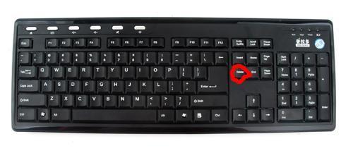 键盘上的delete键在哪个位子?_360问答