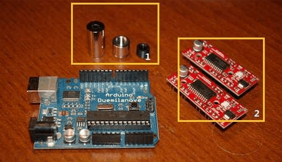 如何用arduinounor3和easydrive做激光雕刻机_