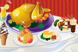 布置感恩大餐,布置感恩大餐小游戏,360小游戏