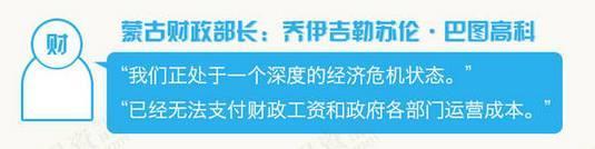 邻国蒙古经济崩盘,和中国有什么关系?