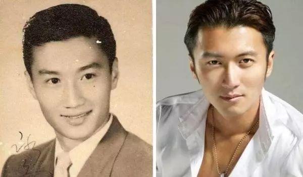 男神爸爸年轻时长啥样?胡歌爸爸像学者,邓超爸