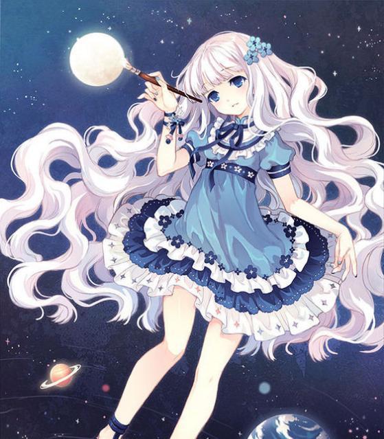 唯美动漫少女图片_唯美精灵少女动漫图片_樱花唯美