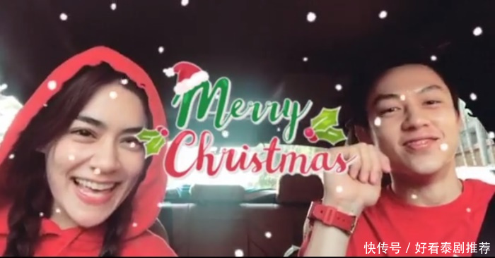 泰星Mark和Kim甜蜜秀恩爱,网友:甜的圣诞老人