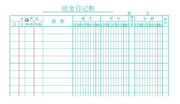 我是刚开始学出纳,不懂如何填写现金日记账本