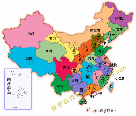 广东省位于中国地图的什么位置_360问答