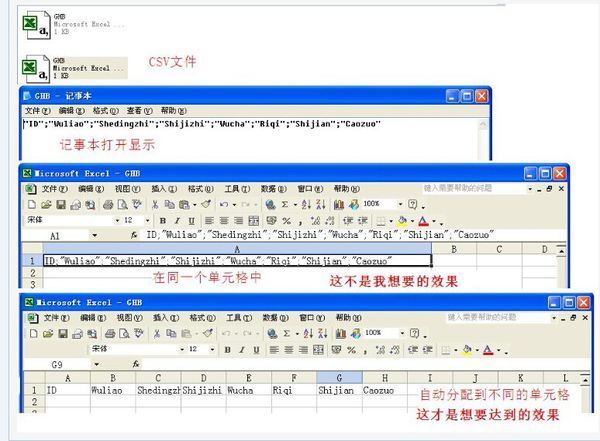 java生成CSV文件,默认的分隔符为,(英文版的逗