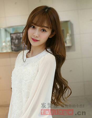 你们谁知道这种发型怎么烫啊?不要一次性的,要