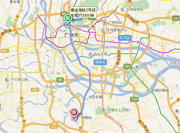 从广州火车站怎么坐地铁到番禺高铁站?_360问