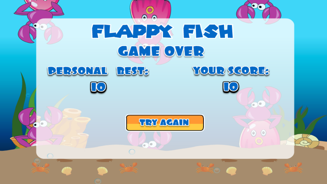 Flappy Fish In Sea截图13