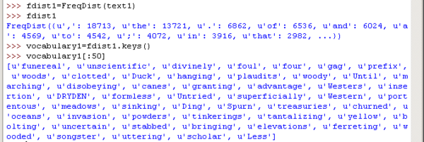 学习《Python自然语言处理》时遇到的问题:.ke