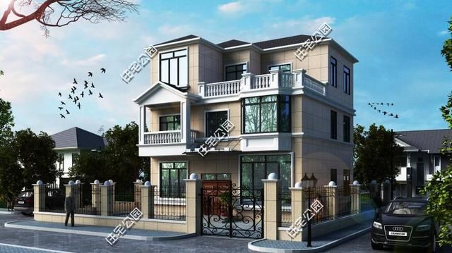 又过年了,要是老家的房子都是这样的别墅该多