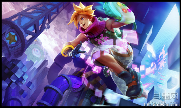 LOL电玩勇士EZ原画曝光 四款全新电玩系列召