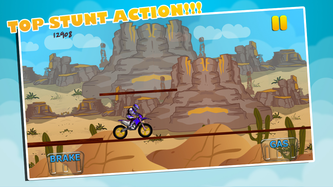 Speedy BMX Bike : Hill Race截图4