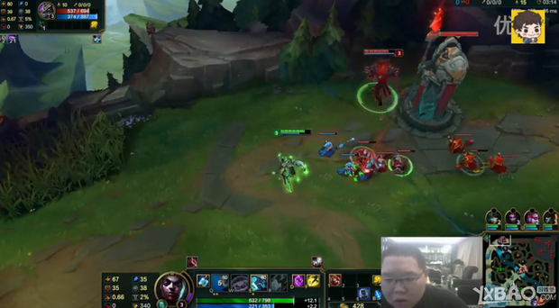 《LOL》PDD直播艾克VS狗头 19杀纯AP艾克