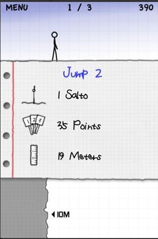 火柴人跳水 Stickman Cliff Diving截图5