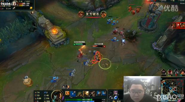 《LOL》PDD直播船长VS劫 22杀船长杀人只需