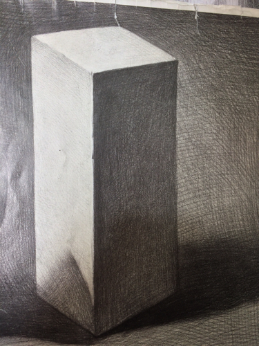 这个长方体要怎么画，这样画对吗?那里要改总觉得怪怪的?_360问答