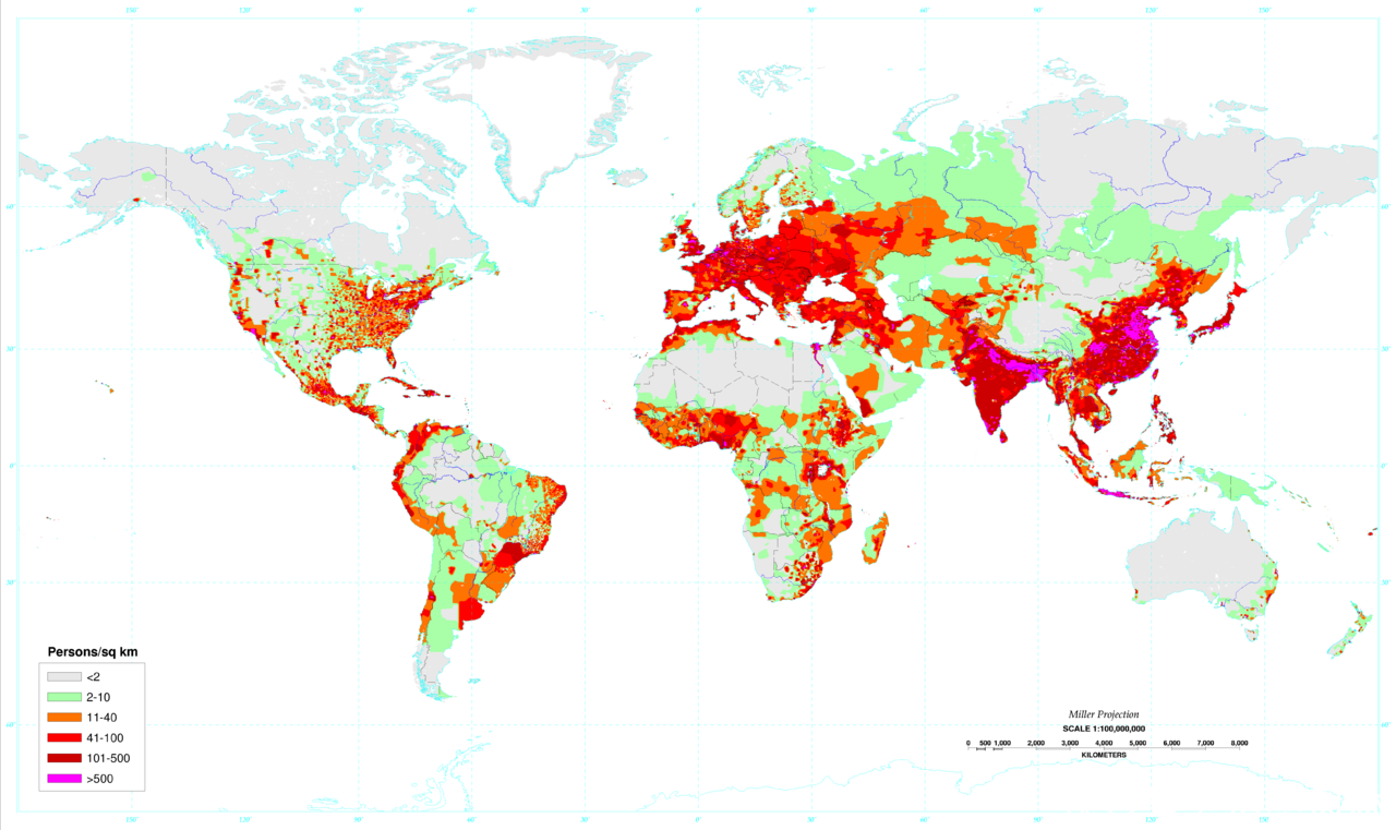 地图看世界;世界各国及地区单身男女比例图