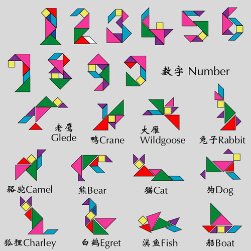 七巧板怎么拼图?_360问答