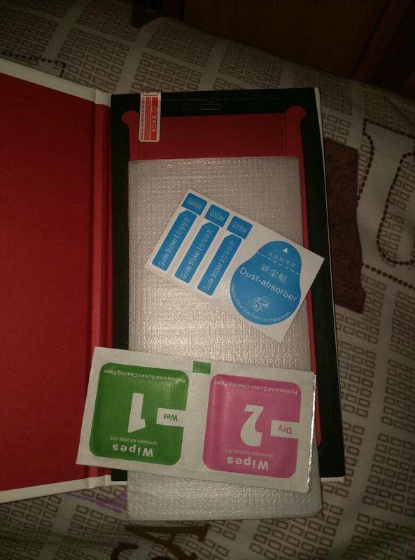 怎么贴钢化膜…还有那两张1和2是什么鬼…