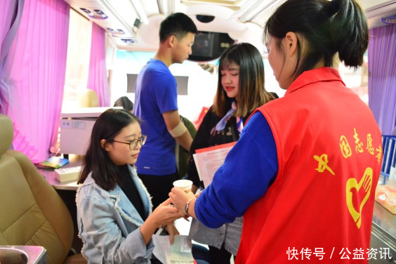 人科学子在行动 -重人科青协开展无偿献血活动