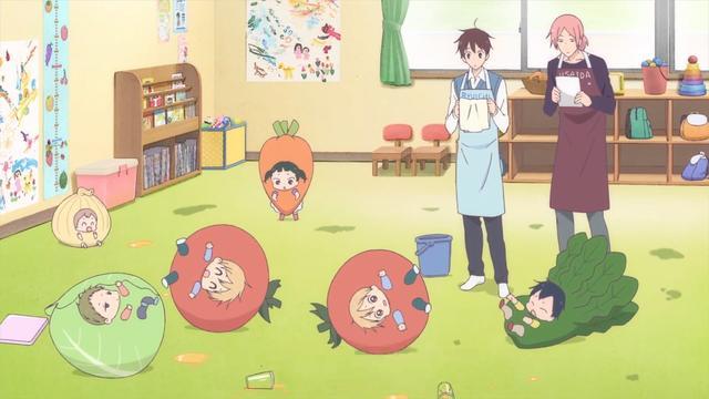 《学园奶爸》育婴社全体保育员的女装