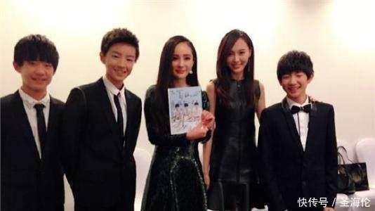 唐嫣堪称合影杀手: 杨幂迪丽热巴不是她对手