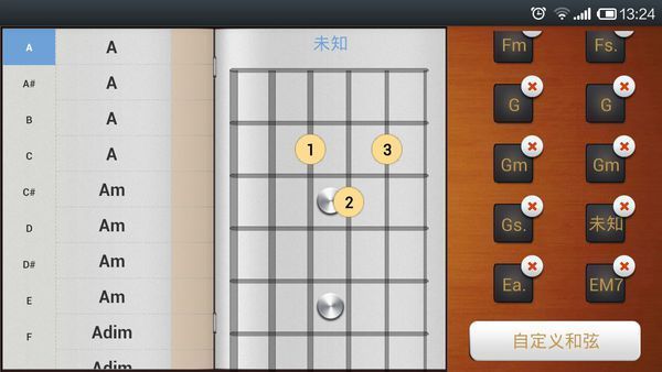 吉他和弦指法一个叫d,另外的叫什么?_360问答