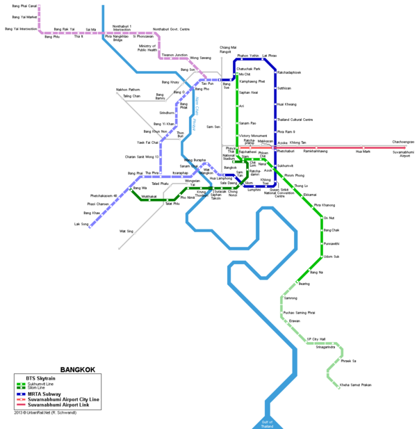 曼谷地铁和轻轨的运行时间?_360问答