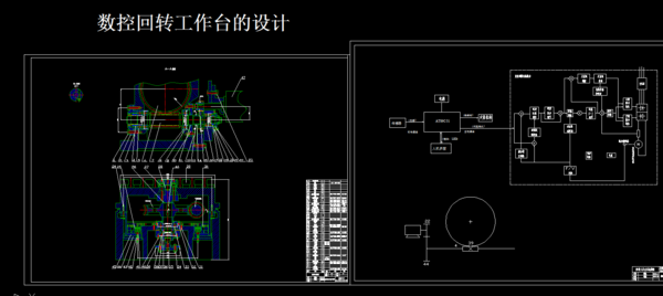 数控回转工作台结构及原理谁知道?主要是锁紧