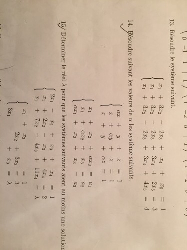 线性代数,矩阵,哪位大神知道第14题是怎么解的