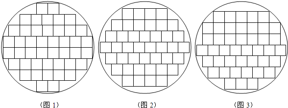 片生产厂商拟准备从直径为8.3cm的圆形晶片上