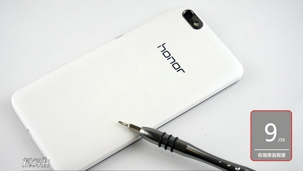 做工扎实拆解简单 荣耀畅玩4X高配版拆机图解