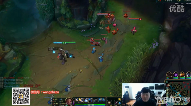 《LOL》UZI直播卢锡安VS老鼠 一波三杀强势崛