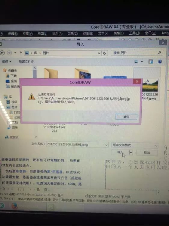 cdr错误导入显示图片_360v错误kv10高压线图纸怎么看6路图片