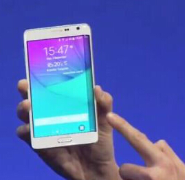 三星手机一边曲线一边直线是什么型号_360问