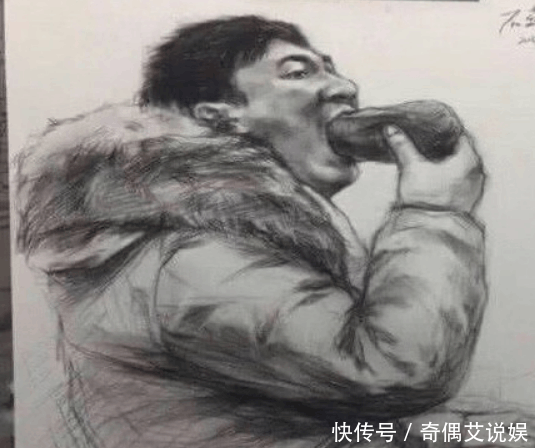 三秒内找到王思聪, 网友称 王思聪吃热狗真是被