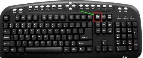 键盘上的截图键是哪个，怎么使用_360问答