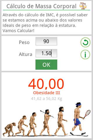 Meu Peso Ideal - Cálculo IMC截图9