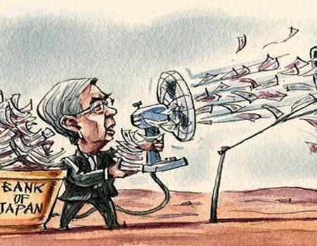 安倍天天吹牛:直升机撒钱唤醒日本经济,希望渺