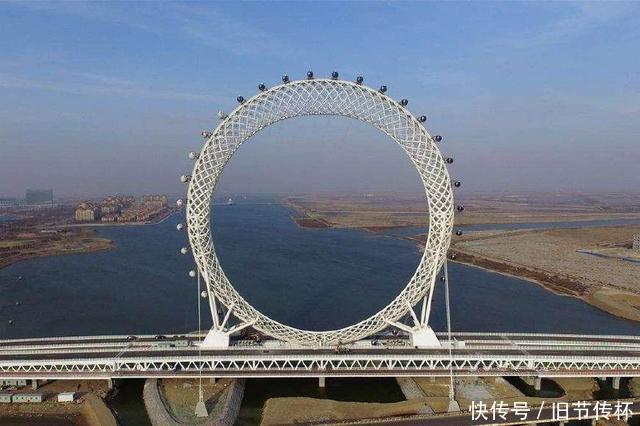 厉害了!山东无轴摩天轮渤海之眼正式投用!创