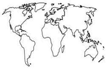 读世界地图,回答下列问题。(10分)(1)亚洲大部