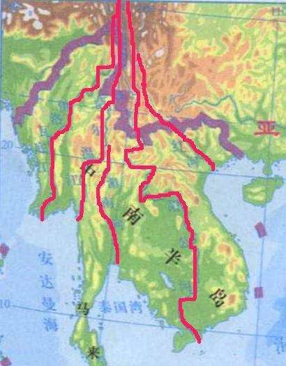 怎么判断河流.山脉走向_360问答